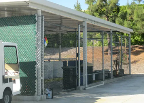 Security Cages, Trash Enclosures